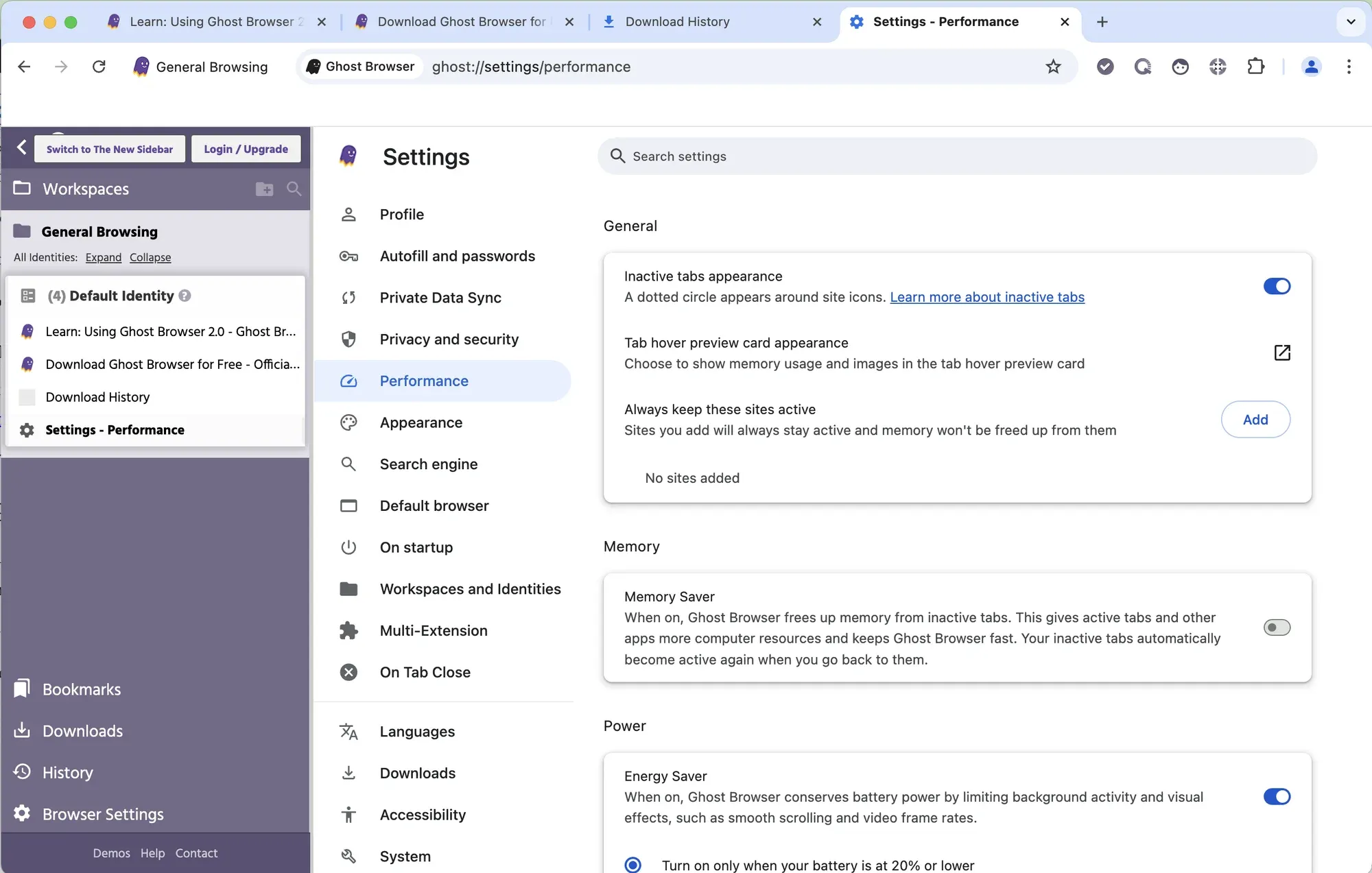 Ưu điểm của Ghost Browser là gì?